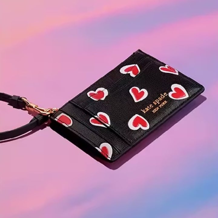 BNWT Kate Spade Valentines Day Capsule outlet Large Slim Card Holder